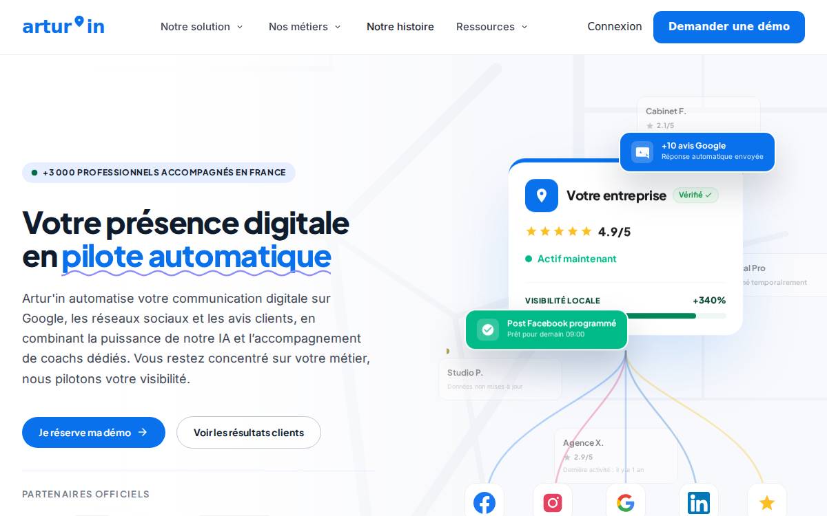 Artur'in website preview