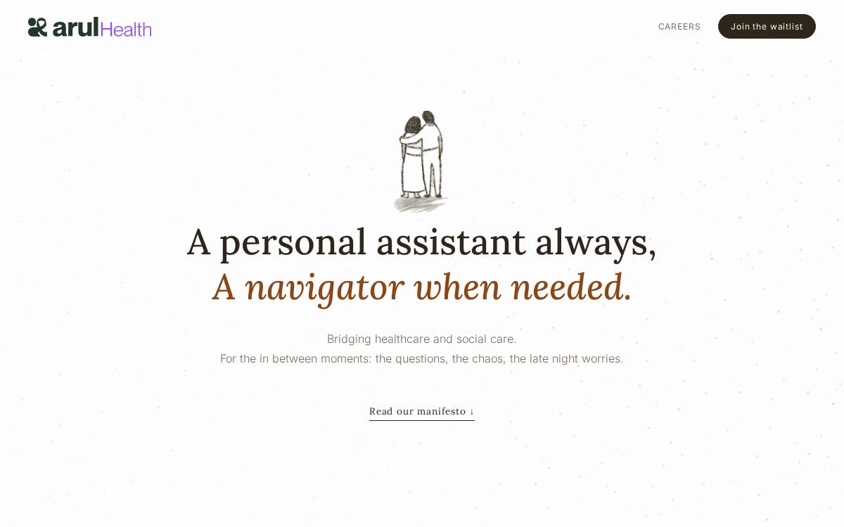 Arul Health website preview