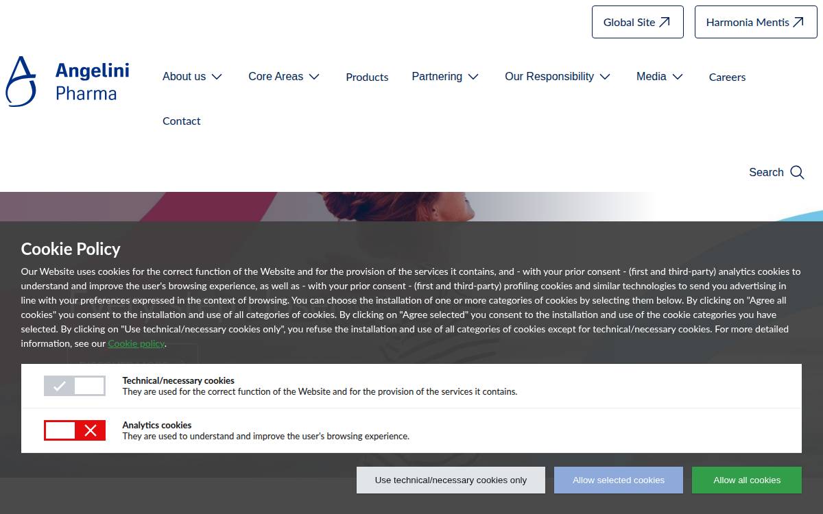 Arvelle Therapeutics website preview