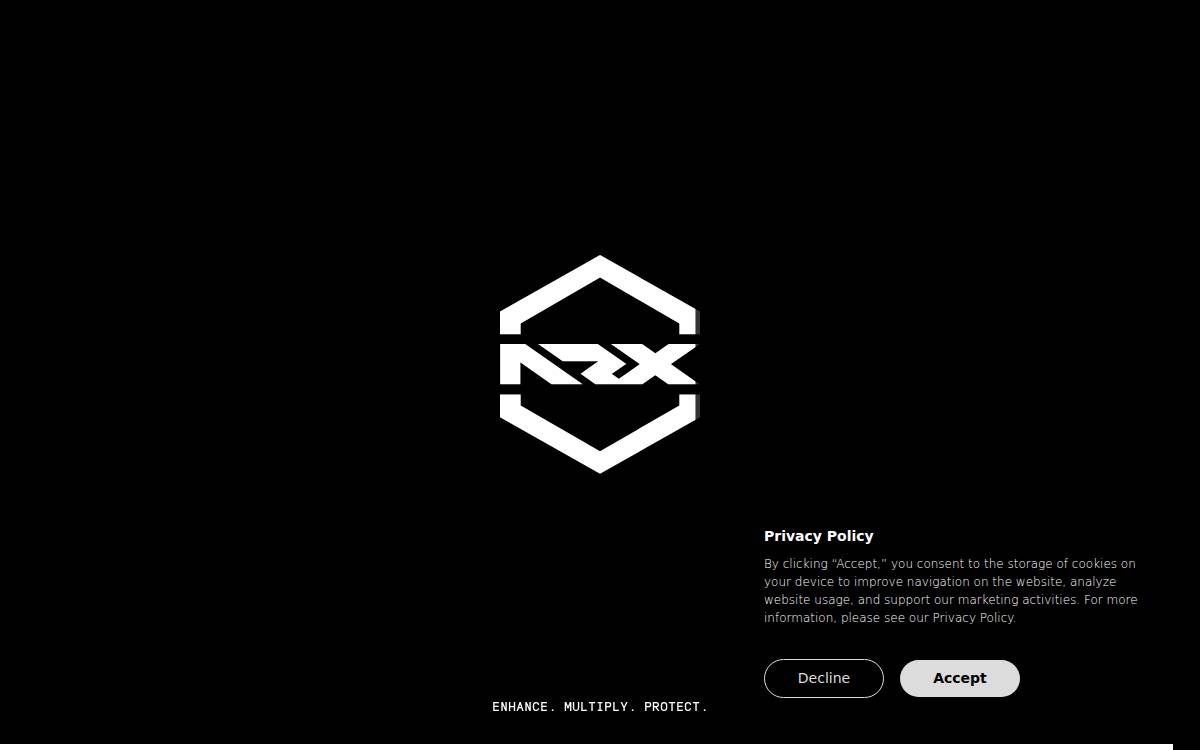 ARX Robotics website preview