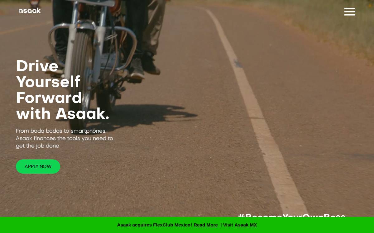 Asaak website preview
