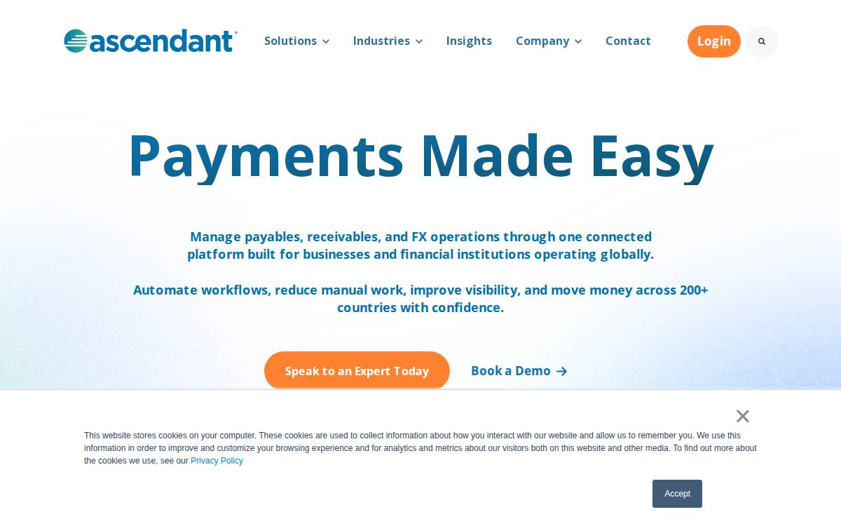 Ascendant website preview