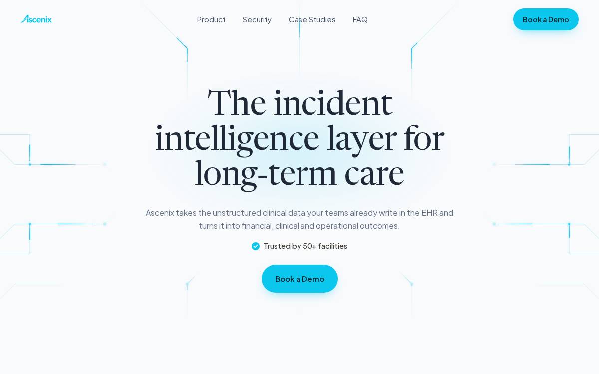 Ascenix website preview