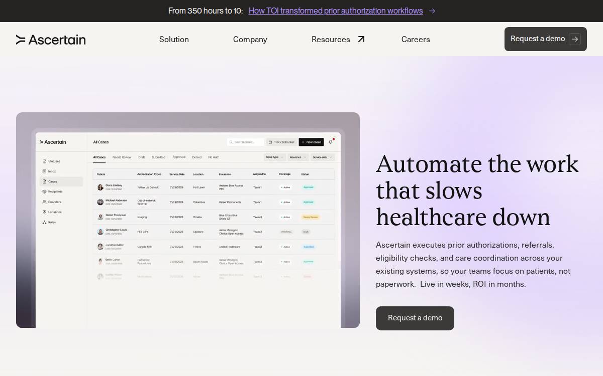 Ascertain website preview