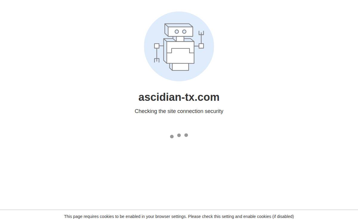 Ascidian Therapeutics website preview