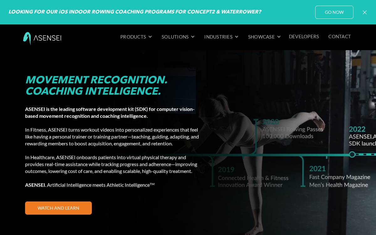 Asensei website preview
