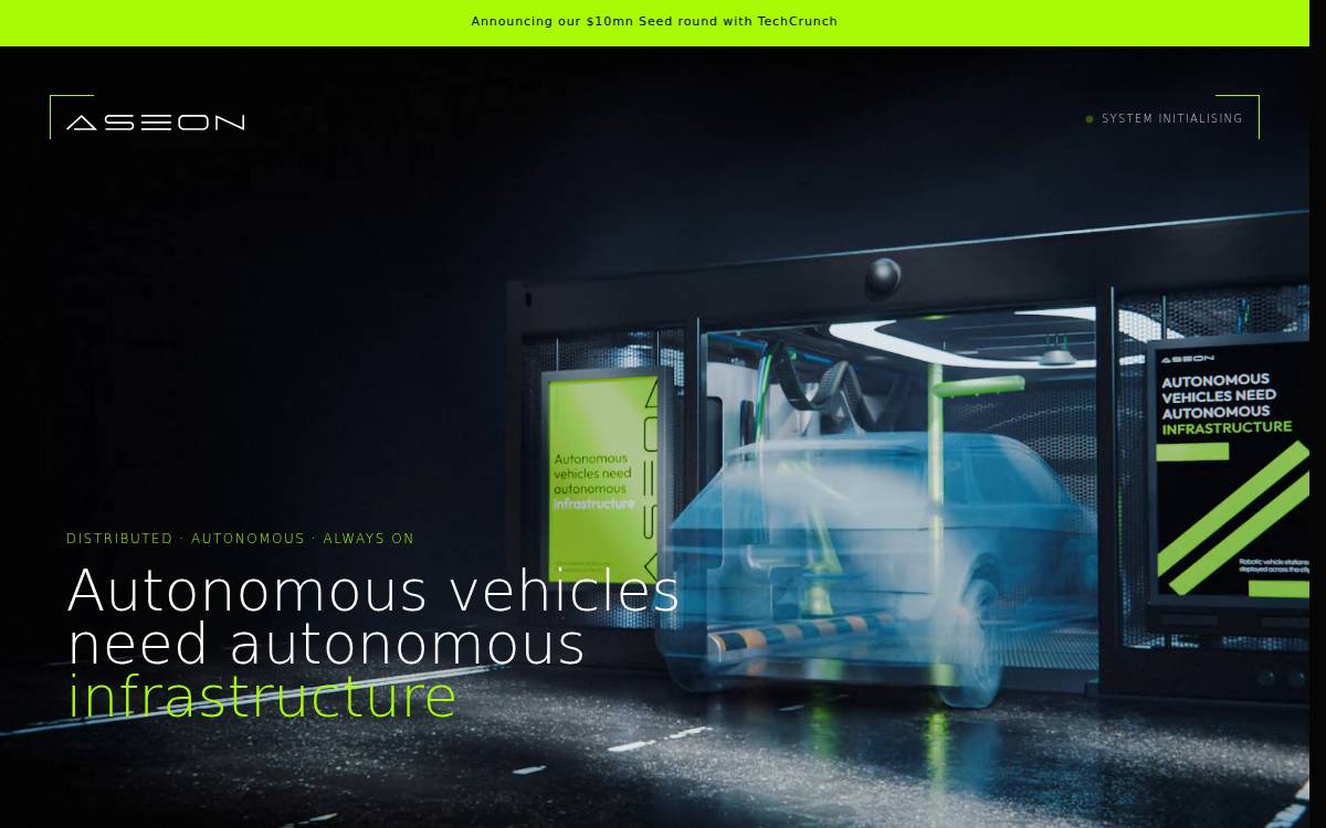 Aseon website preview