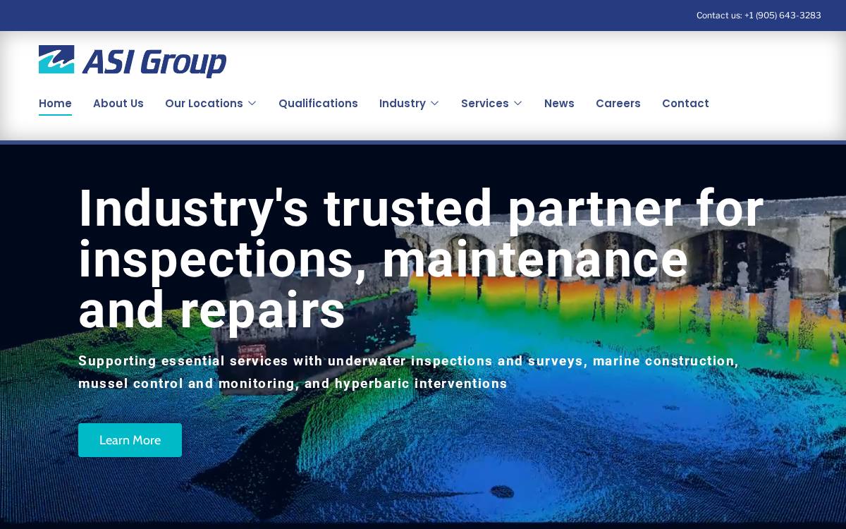 ASI Group website preview