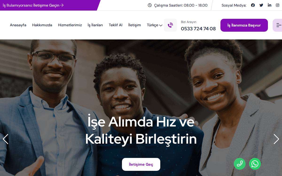 AsistanİK website preview