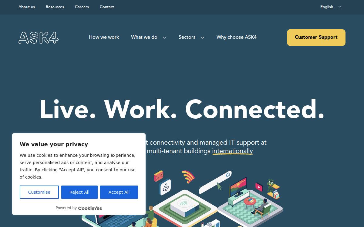 ASK4 website preview