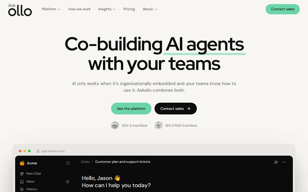Askollo website preview