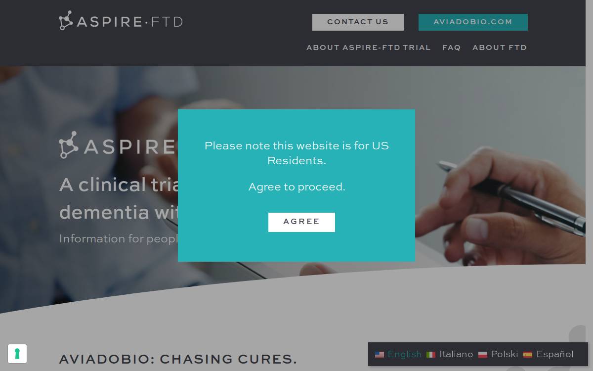 Aspire Ftd website preview