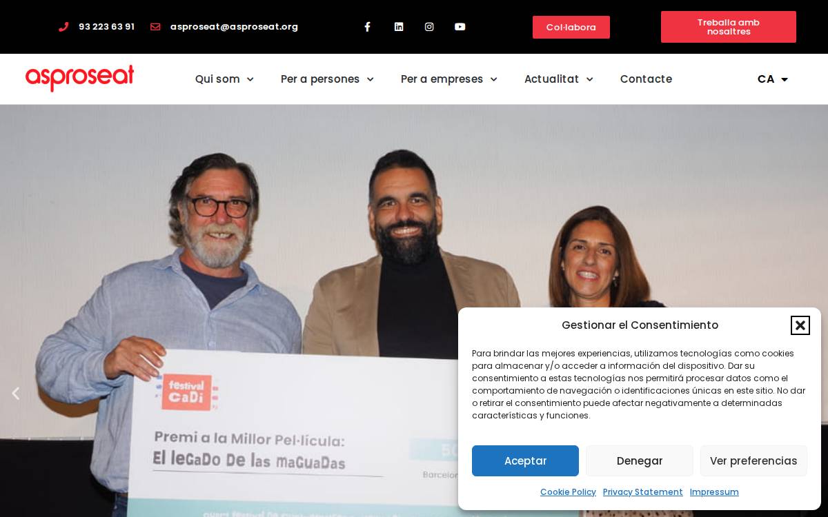 Asproseat website preview