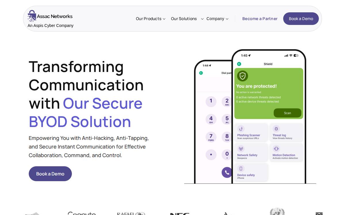 Assacnetworks website preview