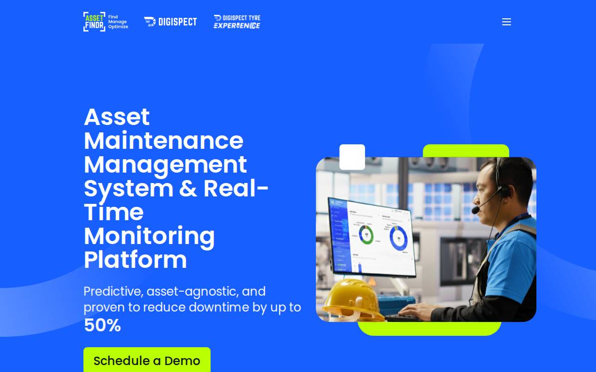 AssetFindr website preview