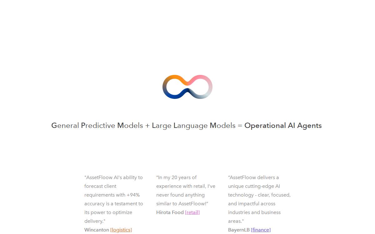 AssetFloow website preview