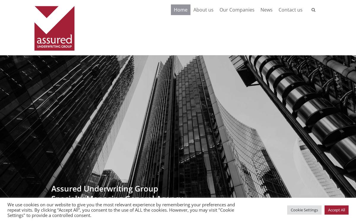 Assured Underwriting Group website preview
