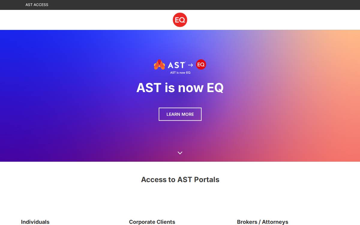 Astfinancial website preview