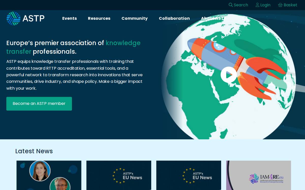 Astp4Kt website preview