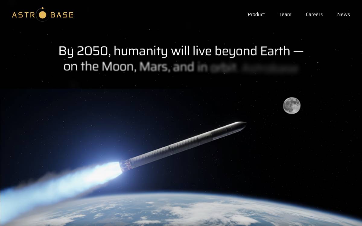 Astrobase website preview