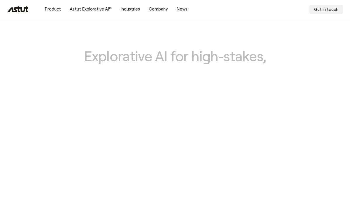Astut Seed website preview