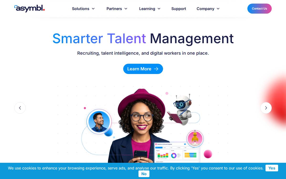 Asymbl website preview