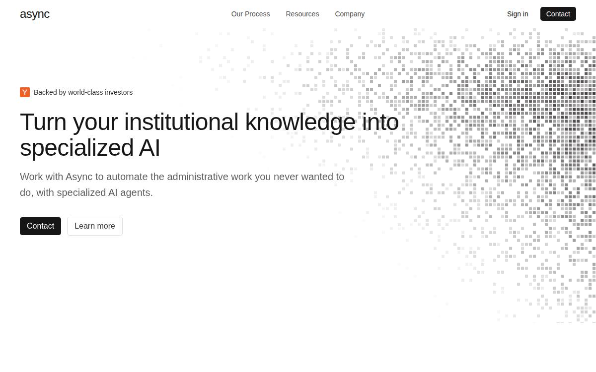 Async website preview