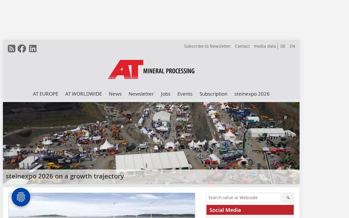 At Minerals website preview