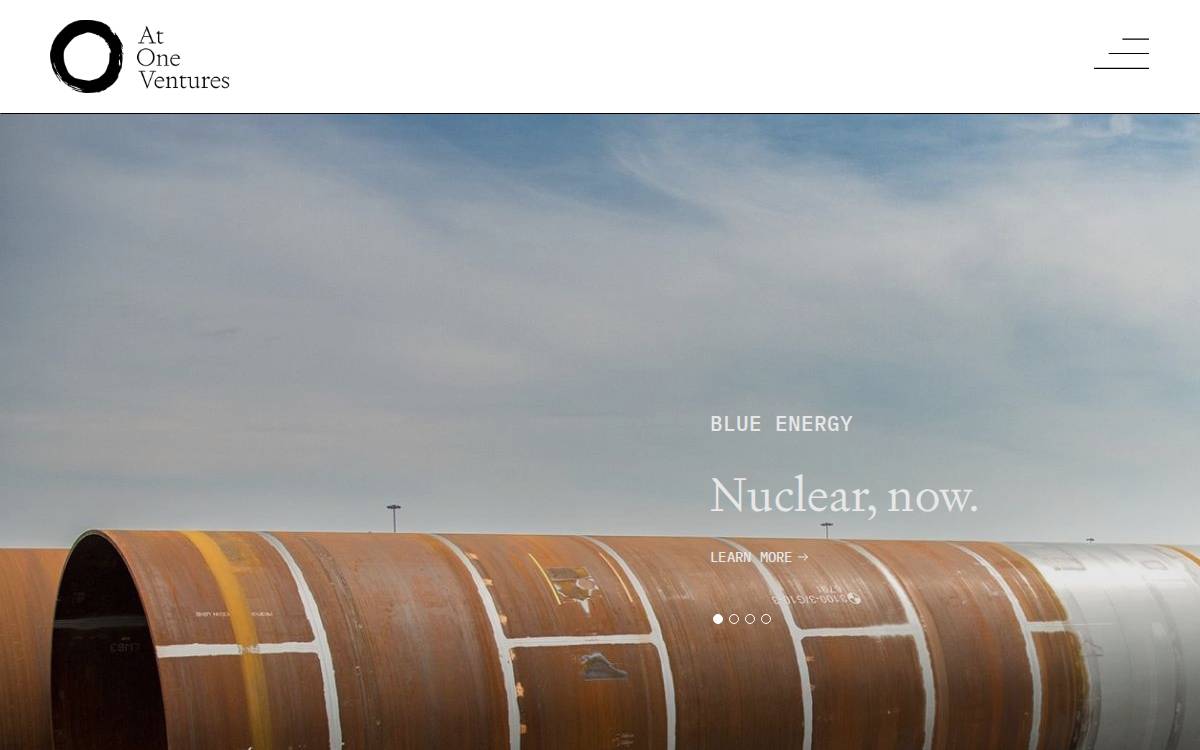 At One Ventures website preview