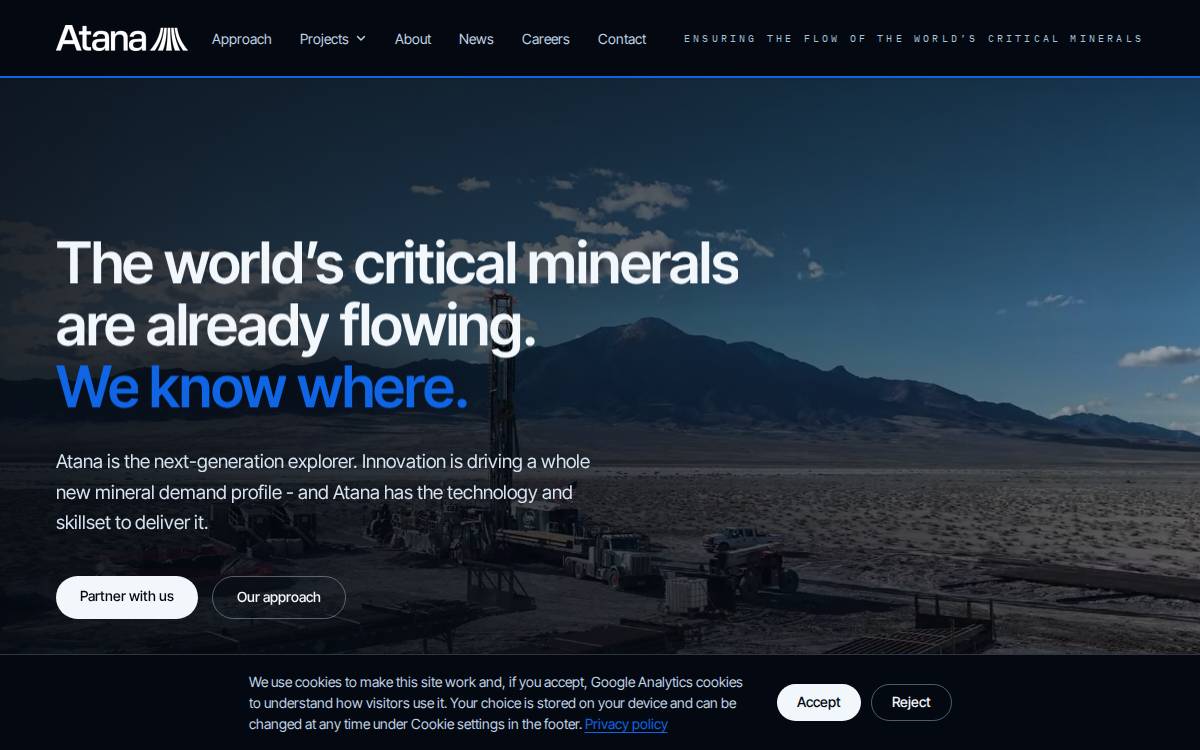 Atanaelements website preview