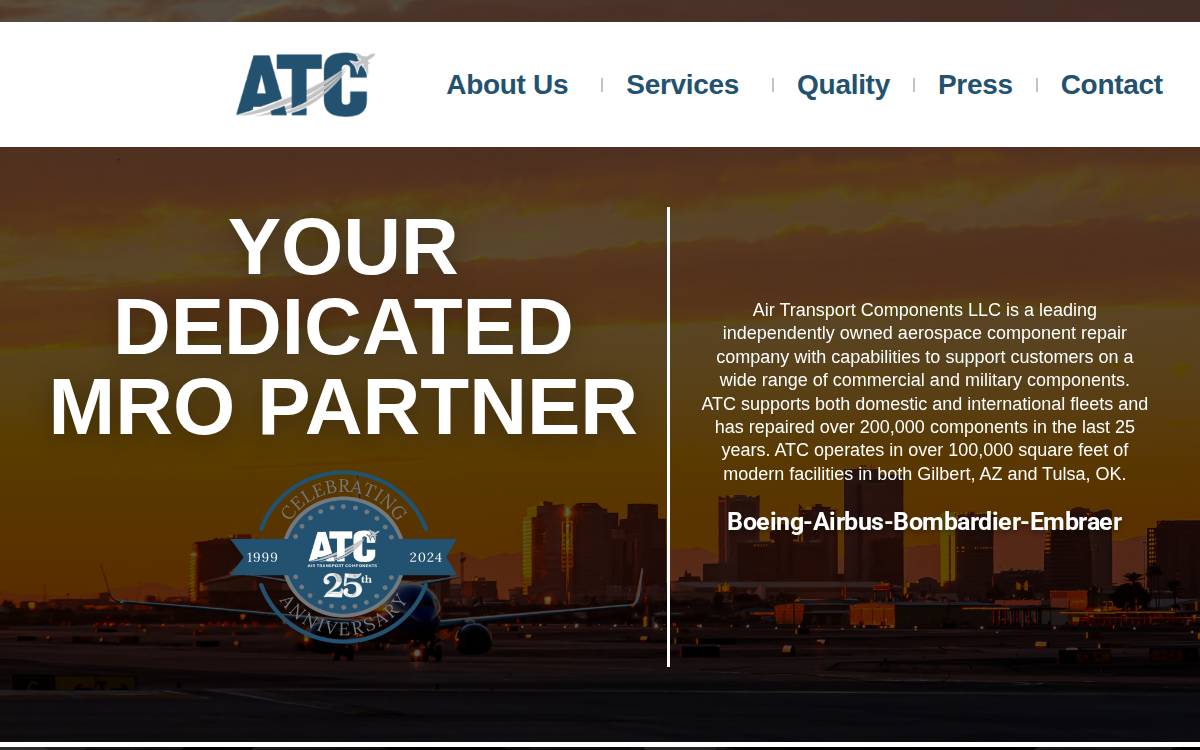 Atcphx website preview