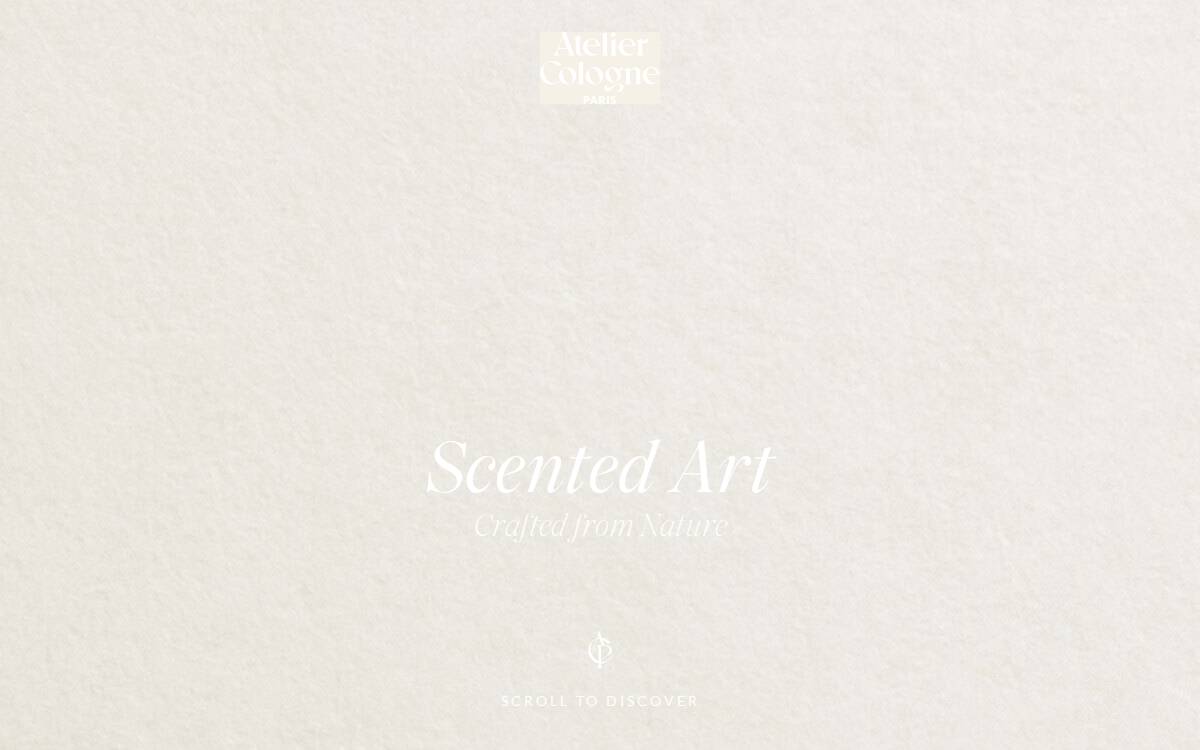 Atelier Cologne website preview