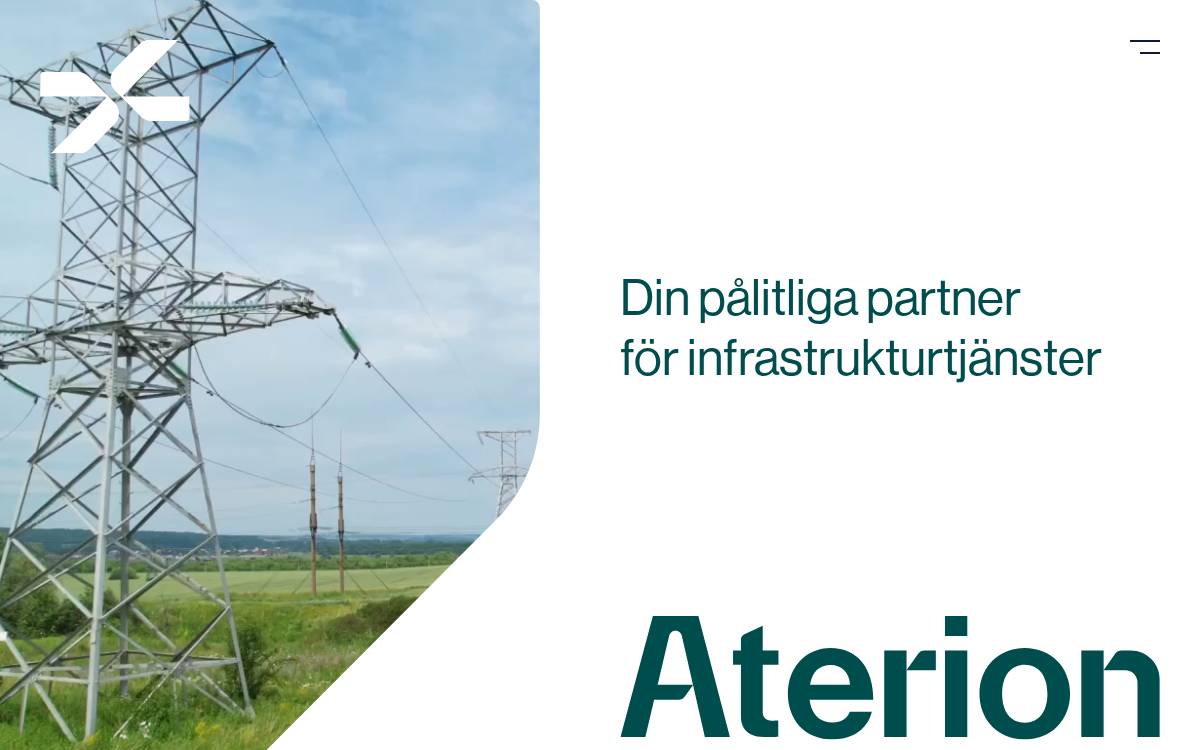 Aterion website preview