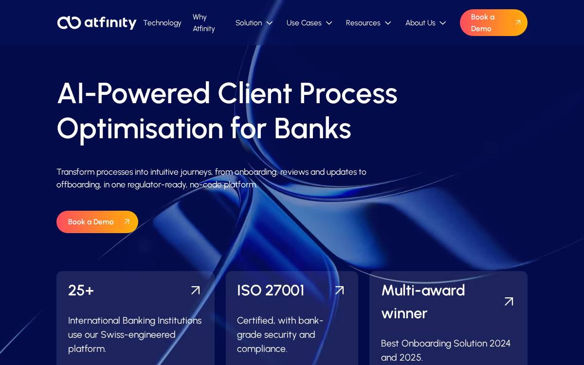 Atfinity website preview