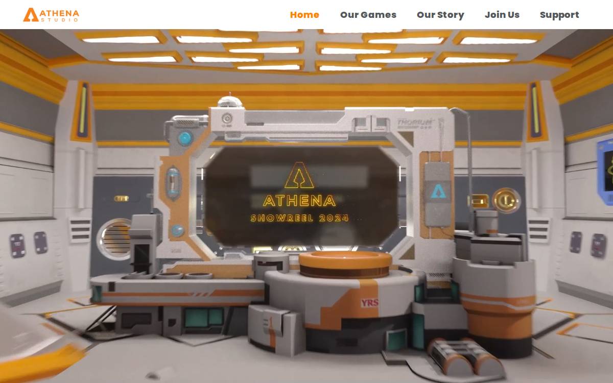Athena website preview