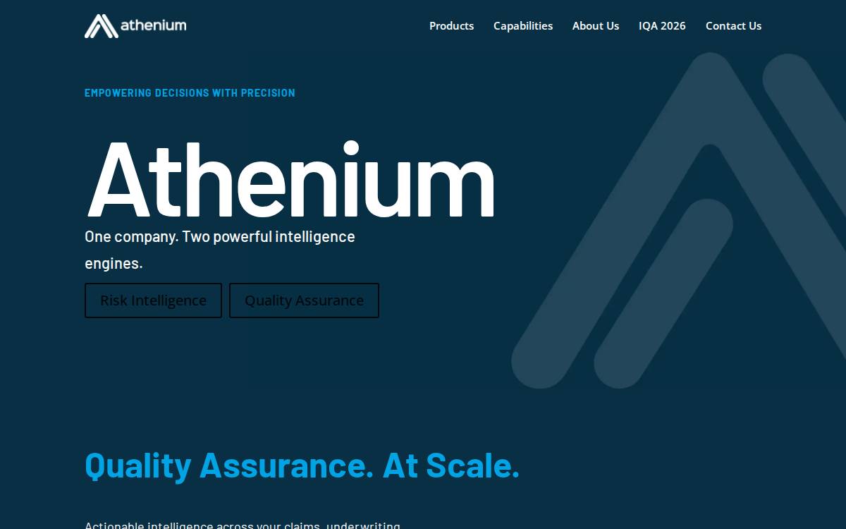 ATHENIUM LLC website preview