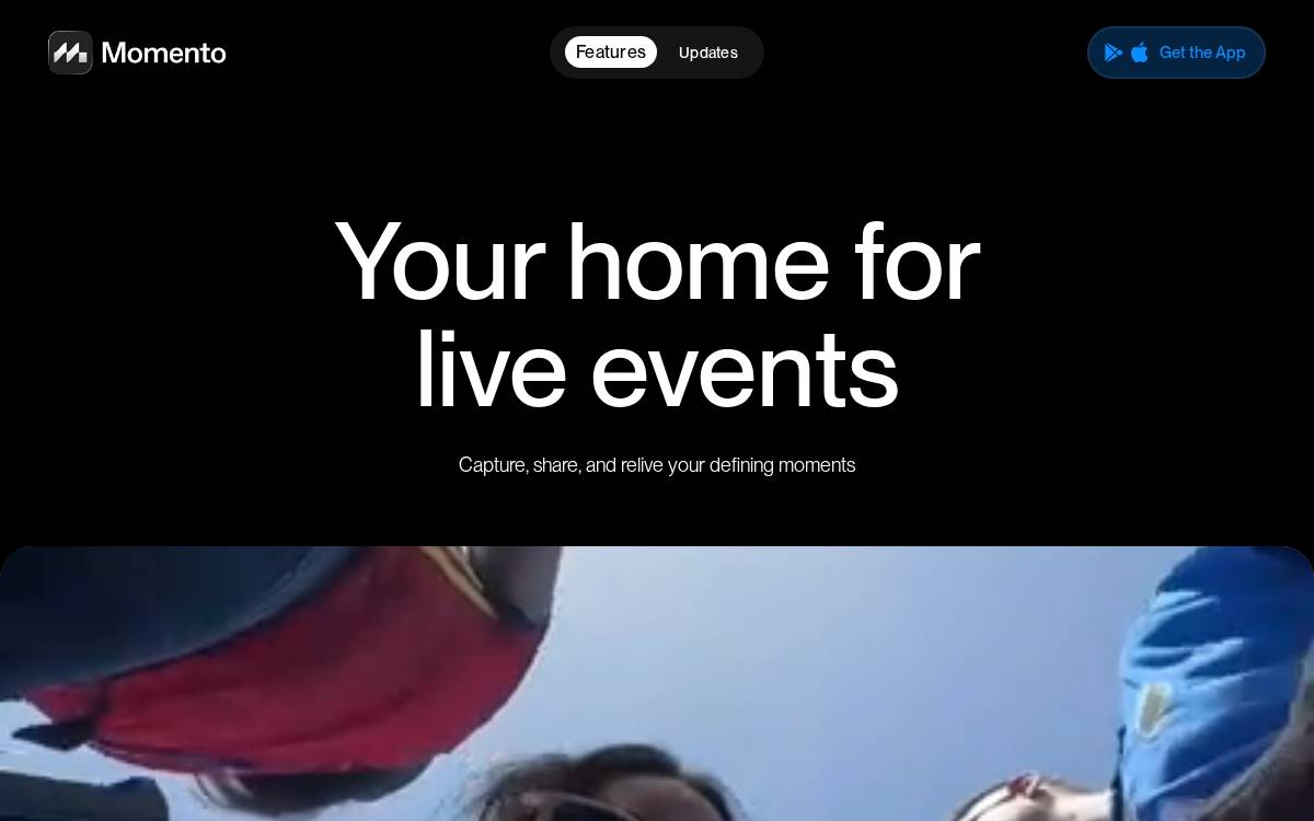 Athletic Club Momento website preview