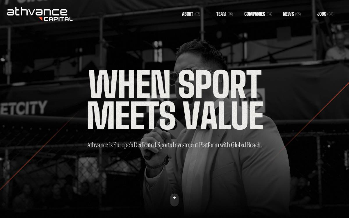 Athvance website preview