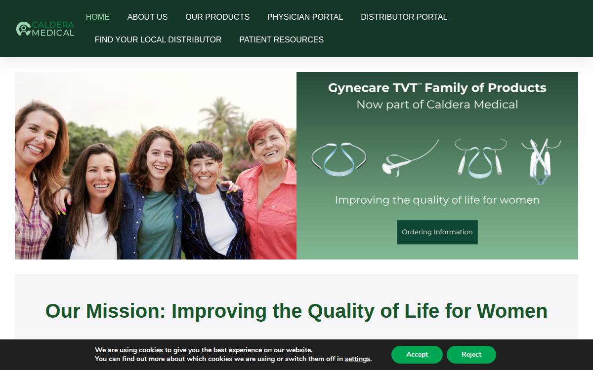 Atlantic Therapeutics website preview