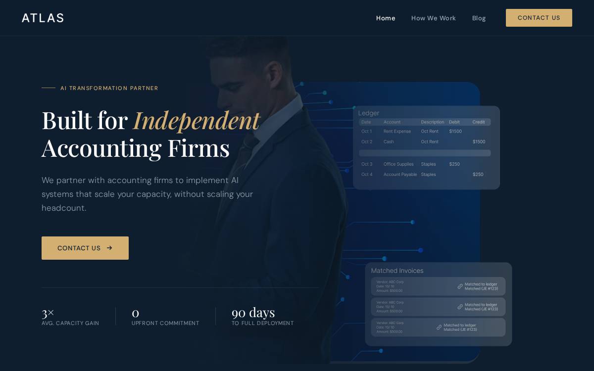 Atlas website preview
