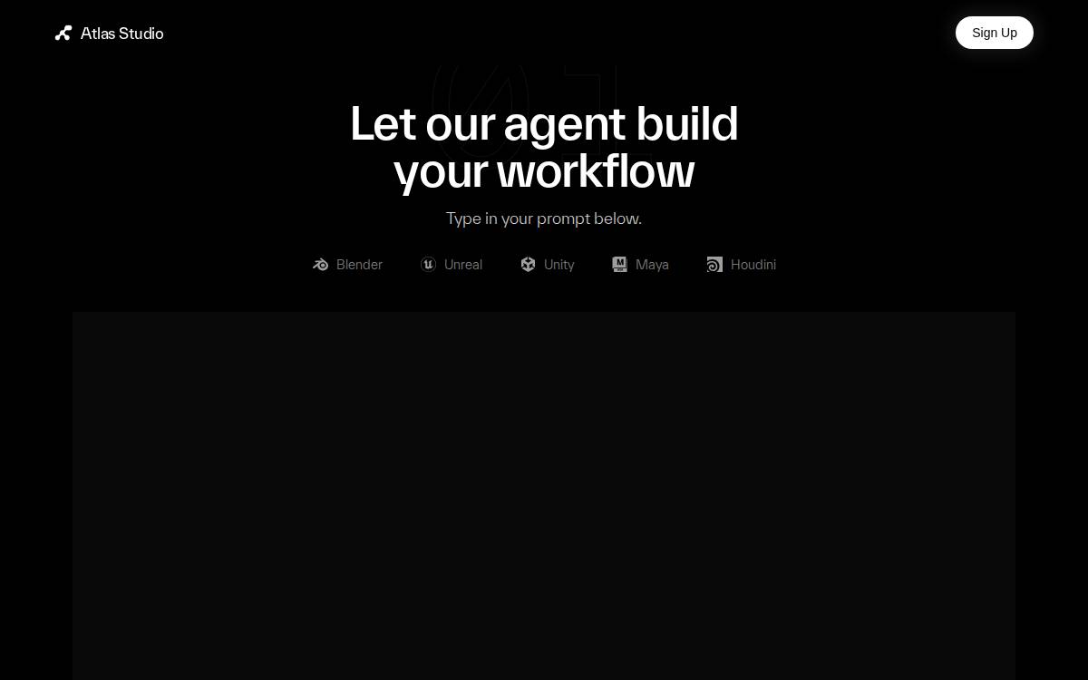Atlas Private website preview