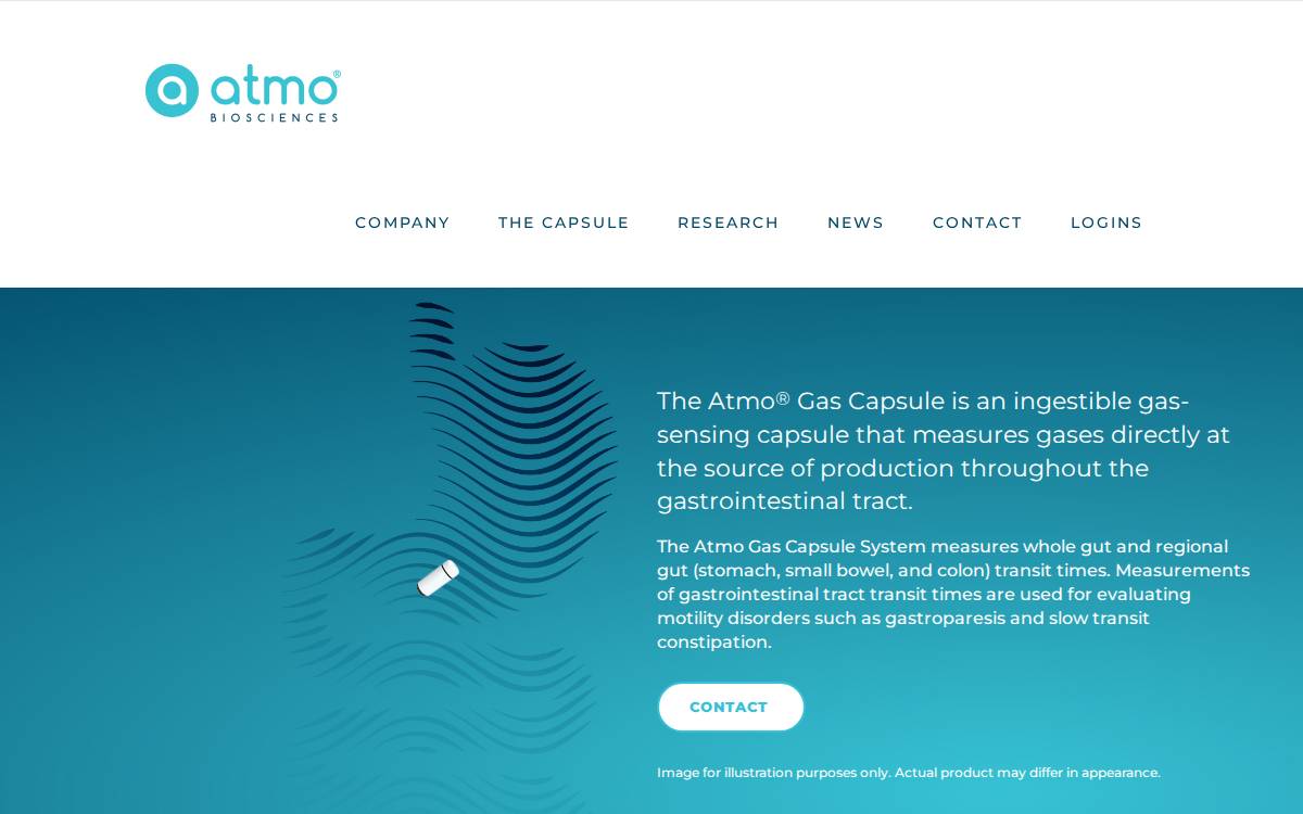 Atmobiosciences website preview