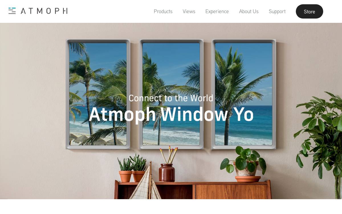 Atmoph website preview