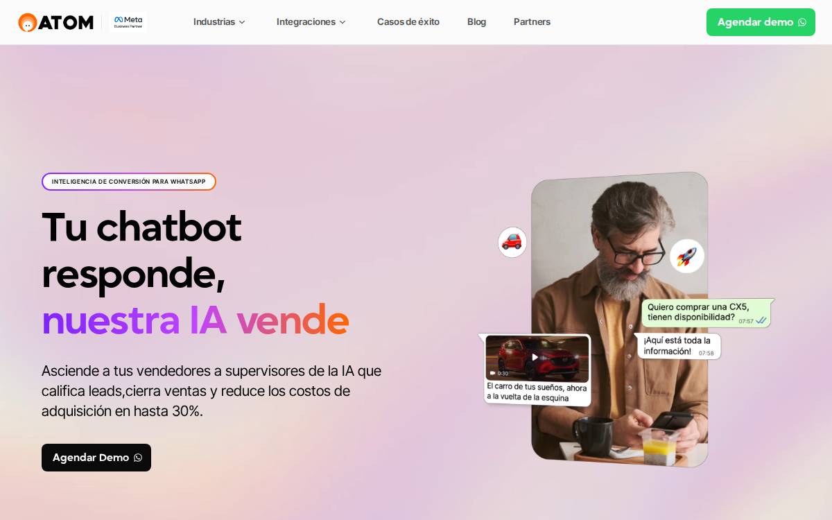 ATOM website preview