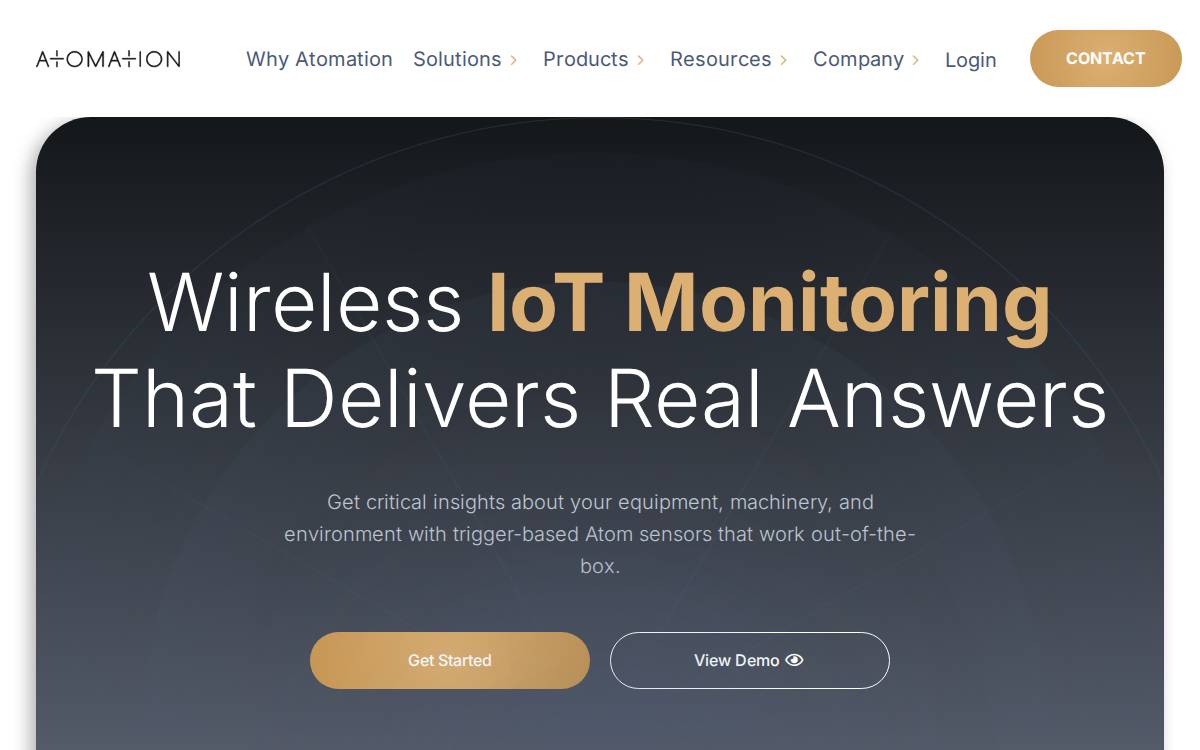 Atomation website preview