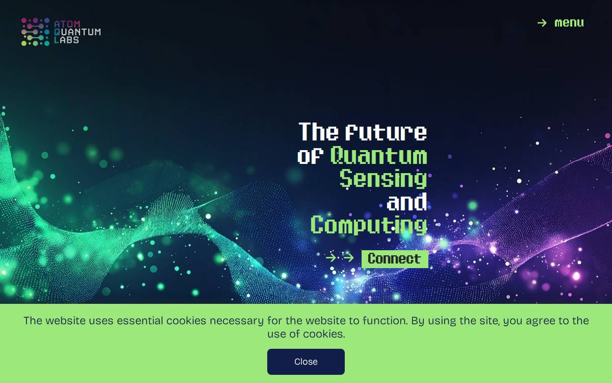 Atomql website preview