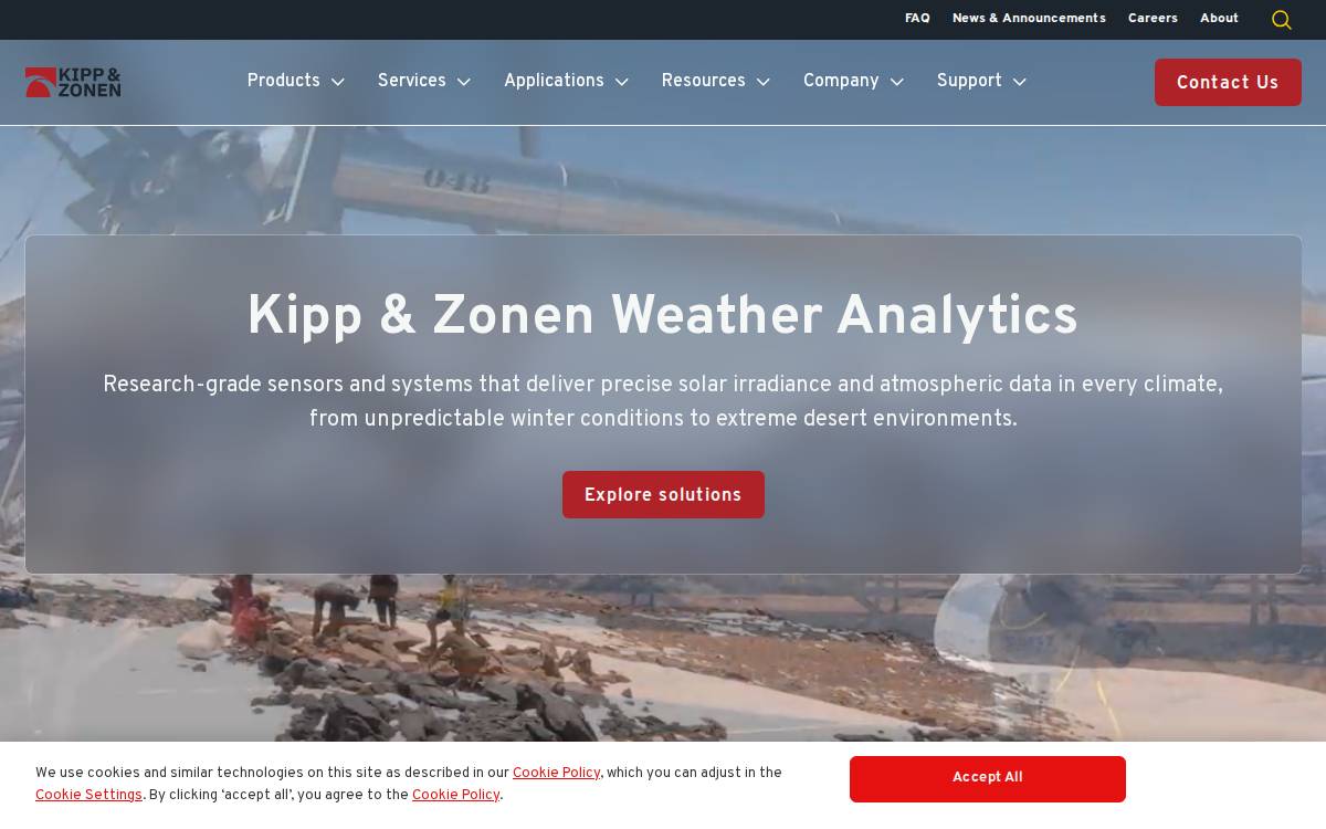 Atonometrics website preview
