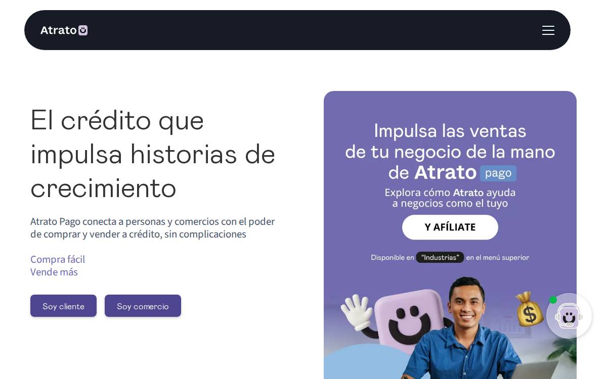Atrato website preview