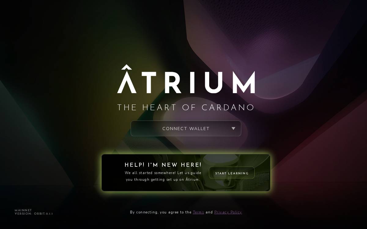 Atrium Lab website preview