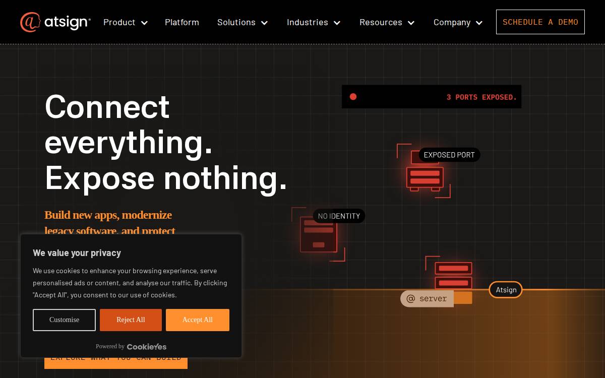 Atsign, Inc. website preview